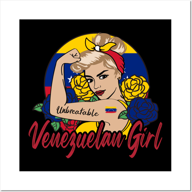 Venezuelan Girl Wall Art by JayD World